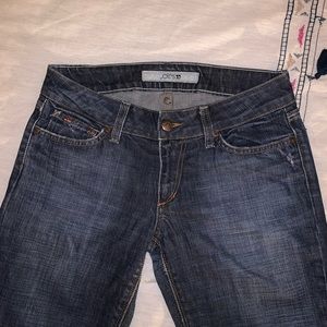 Joe’s Jeans Dark Blue Distressed Straight Jeans 👖